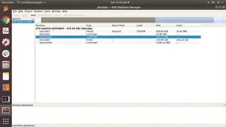 KDE Partition Manager screenshot