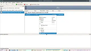 KDE Partition Manager screenshot