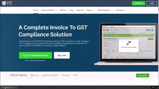 KDK GST Software screenshot