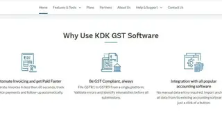 KDK GST Software screenshot