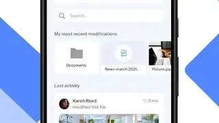 kDrive screenshot