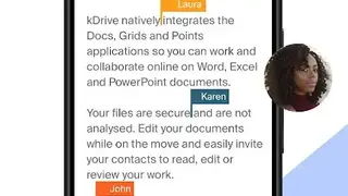 kDrive screenshot