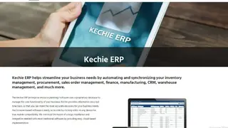 Kechie ERP screenshot