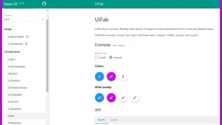 Keen-UI screenshot