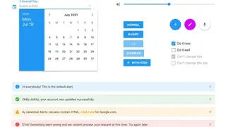 Keen-UI screenshot