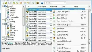 KeePass screenshot