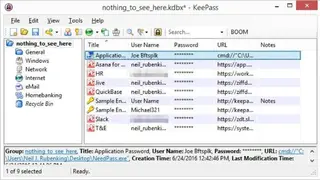 KeePass screenshot
