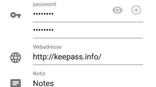 Keepass2Android screenshot