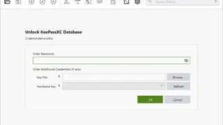 KeePassXC screenshot