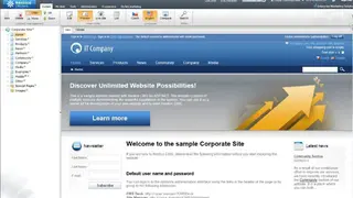 Kentico screenshot