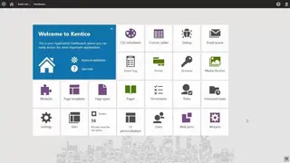 Kentico screenshot