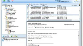 Kernel Outlook PST Viewer screenshot