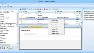 Kernel Outlook PST Viewer screenshot