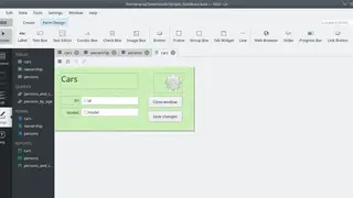 Kexi screenshot