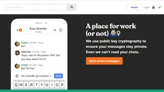 Keybase Chat screenshot