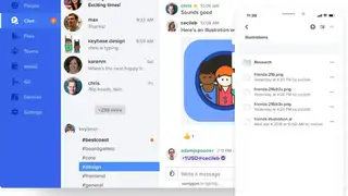 Keybase Chat screenshot