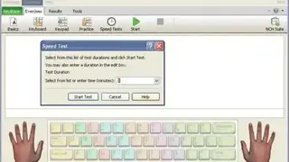 KeyBlaze Typing Tutor Software screenshot