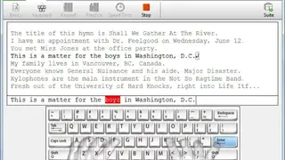 KeyBlaze Typing Tutor Software screenshot