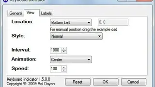 Keyboard Indicator screenshot