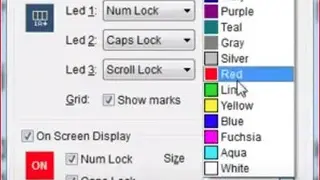 Keyboard LEDs screenshot