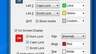 Keyboard LEDs screenshot