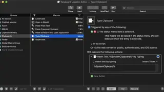 Keyboard Maestro screenshot