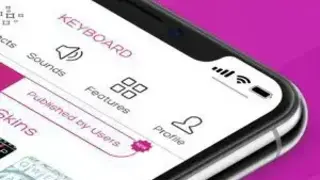 Keyboard Skins for iPhone screenshot