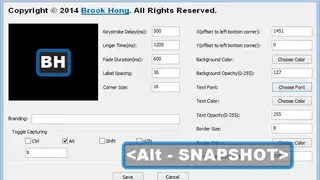 KeyCastOW screenshot