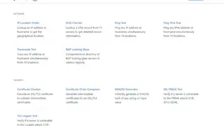 KeyCDN Tools screenshot