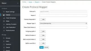 Keycloak screenshot