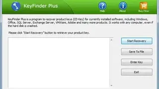 KeyFinder Plus screenshot
