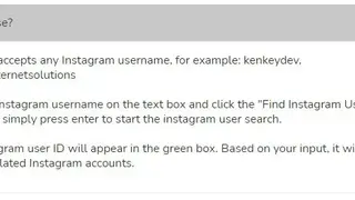 Keygram Find Instagram User ID screenshot