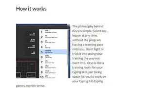 Keys screenshot