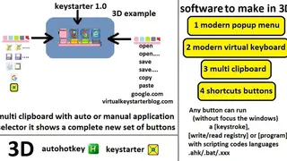 Keystarter screenshot