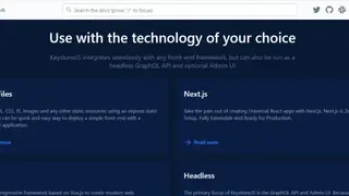 KeystoneJS screenshot