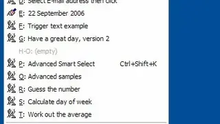 KeyText screenshot