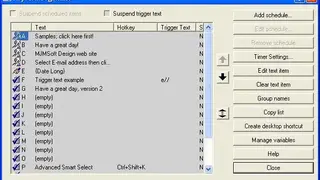 KeyText screenshot