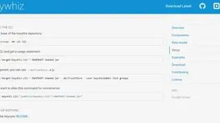 Keywhiz screenshot