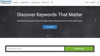 Keyword Discovery screenshot