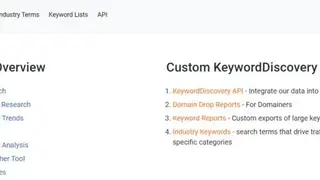 Keyword Discovery screenshot