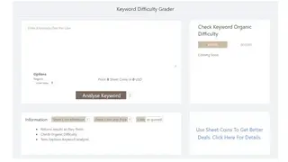 Keyword Sheeter screenshot