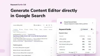 Keyword Surfer screenshot