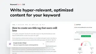 Keyword Surfer screenshot
