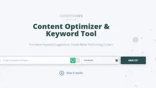 Keyword Tool & Content Assistant screenshot