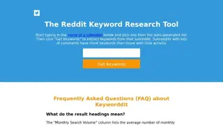 Keyworddit screenshot