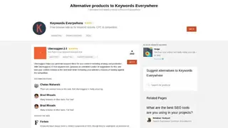 Keywords Everywhere screenshot