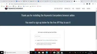 Keywords Everywhere screenshot