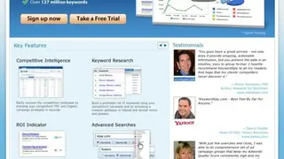 KeywordSpy screenshot