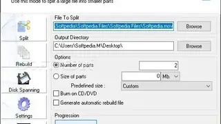 KFK File Splitter screenshot