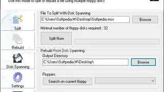 KFK File Splitter screenshot
